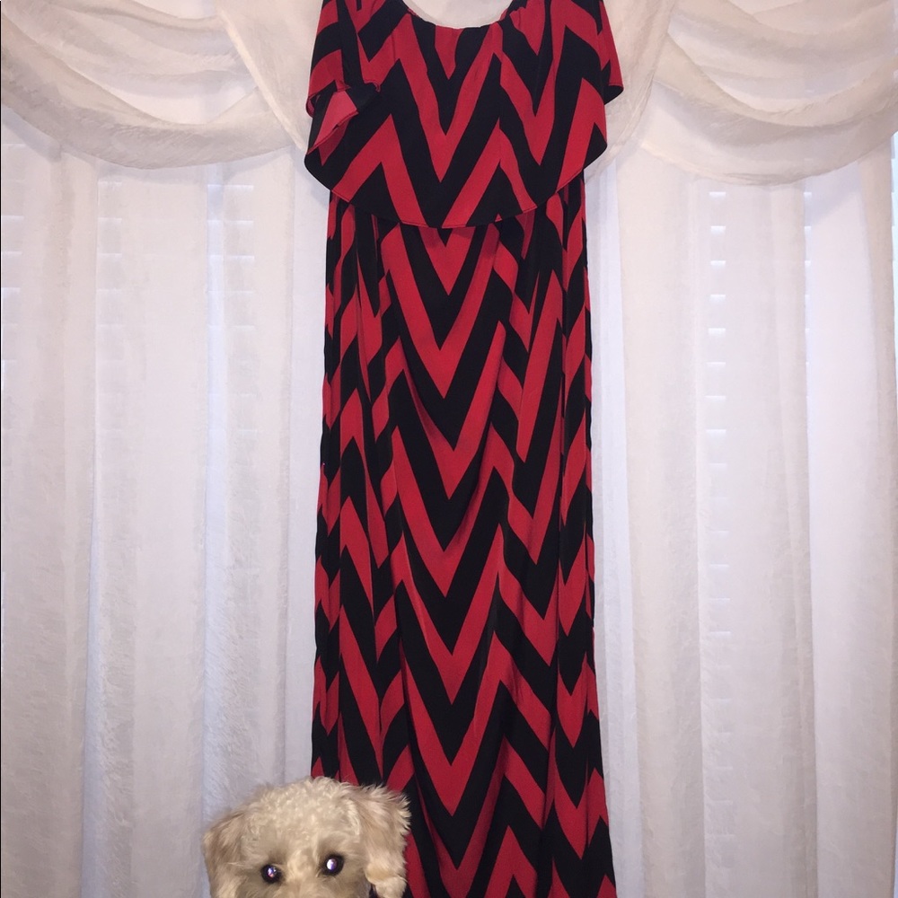 Strapless Maxi Dress